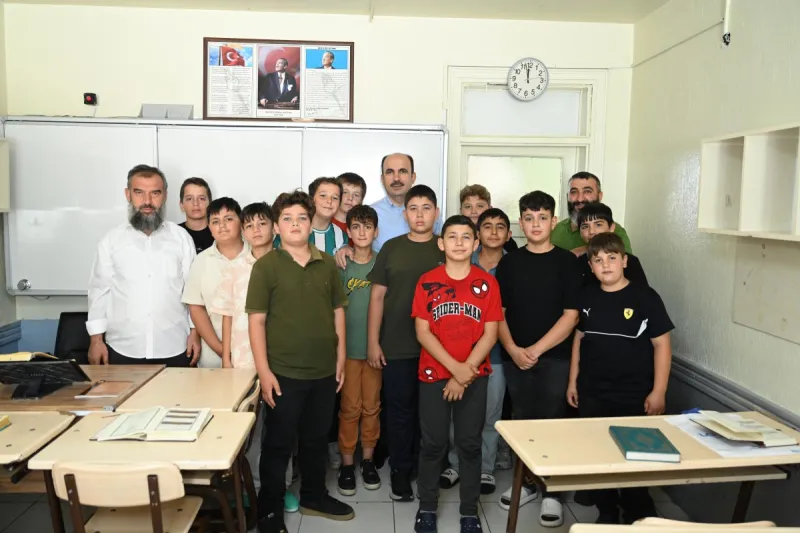 Başkan Altay Kur'an Kursu Öğrencileriyle Buluştu - 11