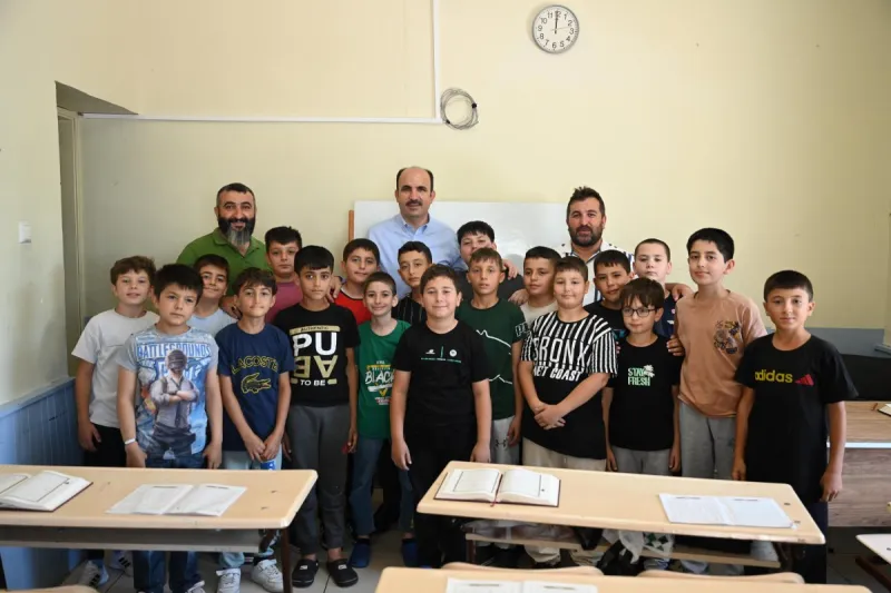 Başkan Altay Kur'an Kursu Öğrencileriyle Buluştu - 12