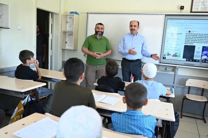 Başkan Altay Kur'an Kursu Öğrencileriyle Buluştu - 2