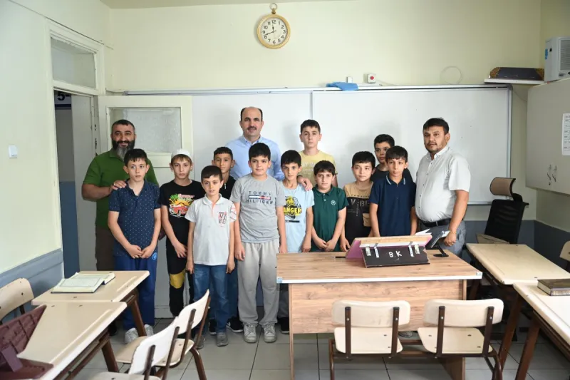 Başkan Altay Kur'an Kursu Öğrencileriyle Buluştu - 5