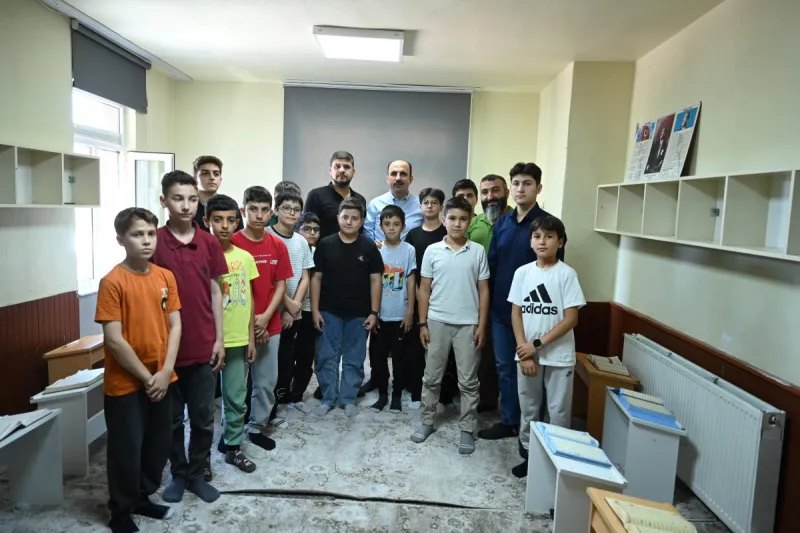 Başkan Altay Kur'an Kursu Öğrencileriyle Buluştu - 6