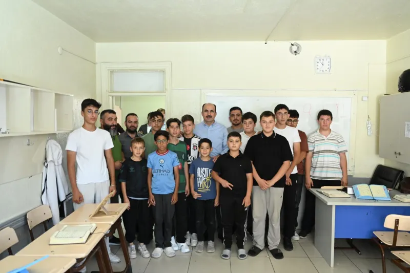 Başkan Altay Kur'an Kursu Öğrencileriyle Buluştu - 8