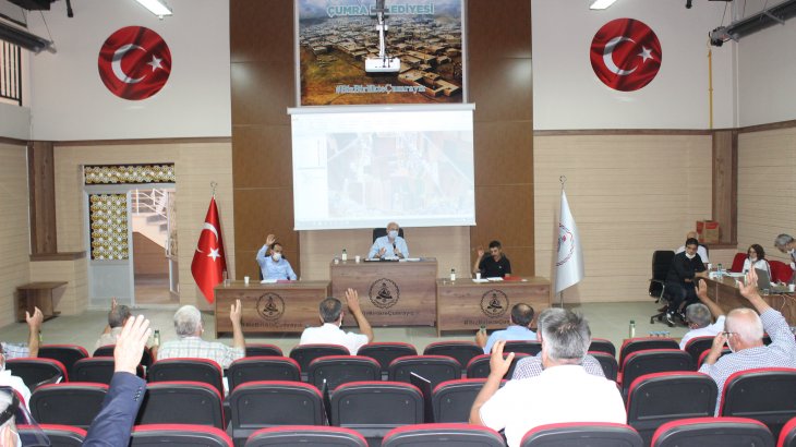 ÇUMRA BELEDİYE MECLİSİNDEN HALİT OFLAZ’A VEFA