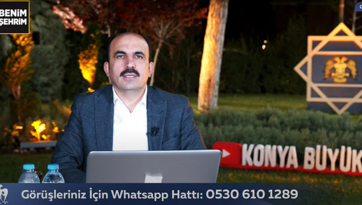 Konya Büyükşehir Belediye Başkanı Uğur İbrahim Altay: “BU YIL 28 İLÇEYE 700 MİLYONLUK  YATIRIM YAPACAĞIZ”