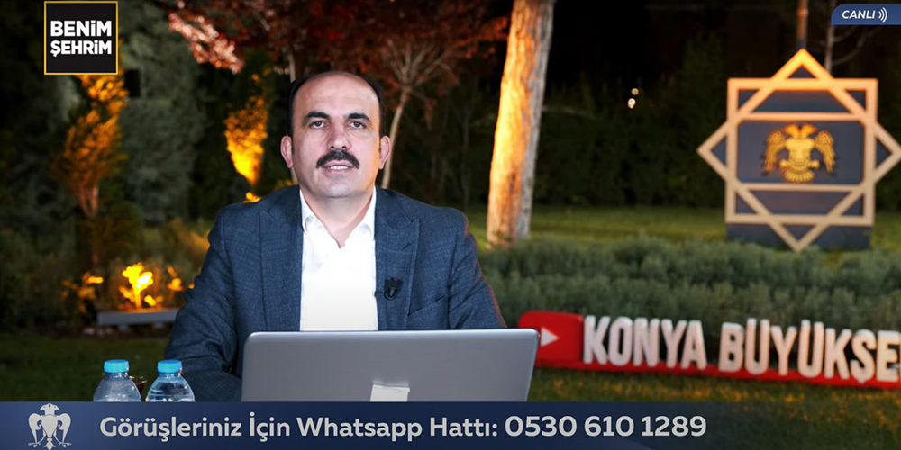 Konya Büyükşehir Belediye Başkanı Uğur İbrahim Altay: “BU YIL 28 İLÇEYE 700 MİLYONLUK  YATIRIM YAPACAĞIZ”