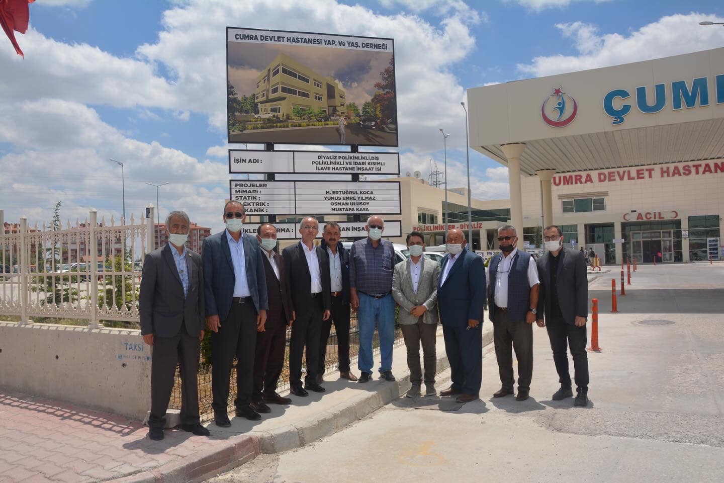 HASTANE EK BİNASI YAPIMI İÇİN  İSTİŞARE TOPLANTISI DÜZENLENDİ