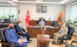 BAŞKAN CANDAN’DAN KARAYOLLARI  3. BÖLGE MÜDÜRÜ İBRAHİM YAŞAR’A ZİYARET