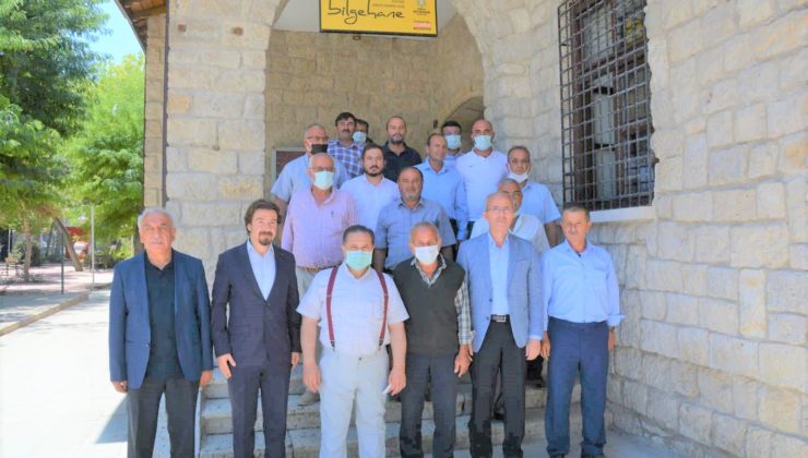 AK PARTİ KONYA MİLLETVEKİLİ  HACI AHMET ÖZDEMİR İLÇEMİZİ ZİYARET ETTİ