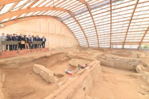 ÇATALHÖYÜK TANITIM VE KARŞILAMA MERKEZİ’NİN TEMELİ ATILDI