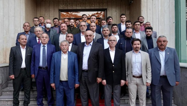 ÇUMRA BELEDİYE BAŞKANI CANDAN  ERKOYUNCU’YU ZİYARET ETTİ