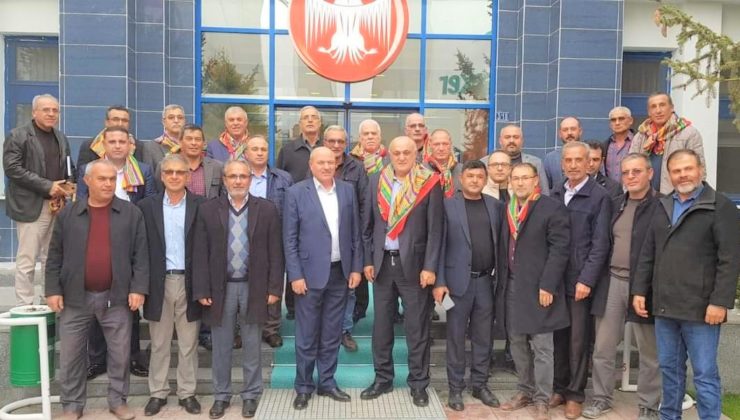 YÖRÜKLER ERKOYUNCU’YU ZİYARET ETTİ