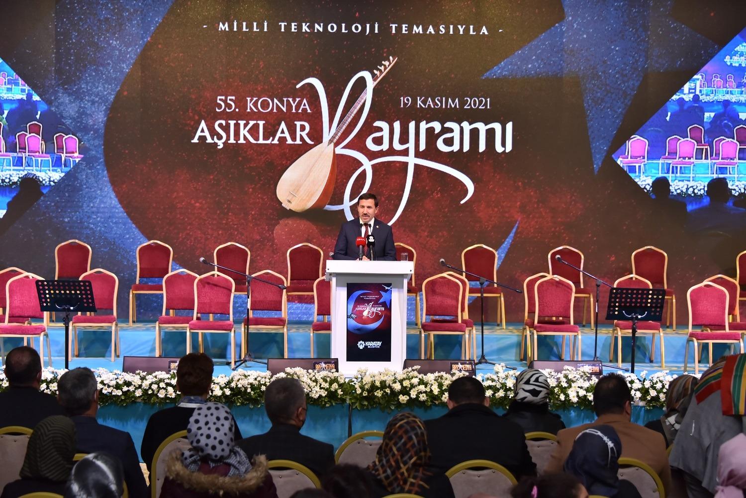 55. KONYA ÂŞIKLAR BAYRAMI SONA ERDİ