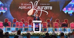 55. KONYA ÂŞIKLAR BAYRAMI SONA ERDİ