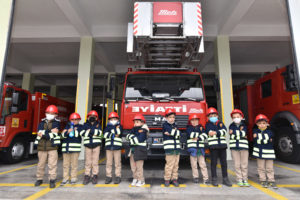 Minik Öğrenciler Yangın Konusunda Bilinçleniyor