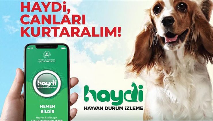 “HAYDİ” UYGULAMASI  İLE CAN DOSTLARI GÜVENDE