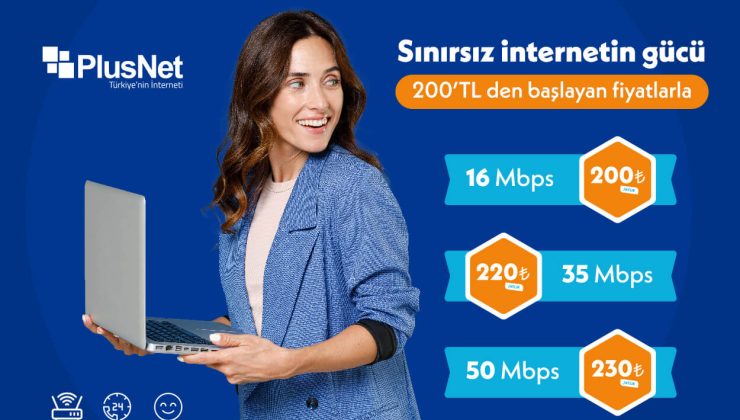 Plusnet Limit Sınırını Ortadan Kaldırıyor