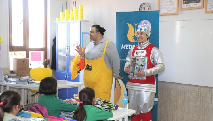 75 BİN ÖĞRENCİYE ÇAT KAPI TİYATRO İLE SU TASARRUFU VE SIFIR ATIK ANLATILIYOR