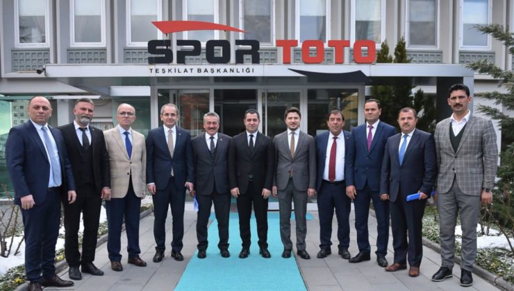ÇUMRA BELEDİYE BAŞKANI RECEP CANDAN SPOR TOTO TEŞKİLAT BAŞKANI BÜNYAMİN BOZGEYİK ZİYARET ETTİ