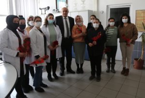 BAŞKAN RAMAZAN ERKOYUNCU, KONYA ŞEKER’DE ÇALIŞAN KADINLARIN DÜNYA KADINLAR GÜNÜNÜ KUTLADI