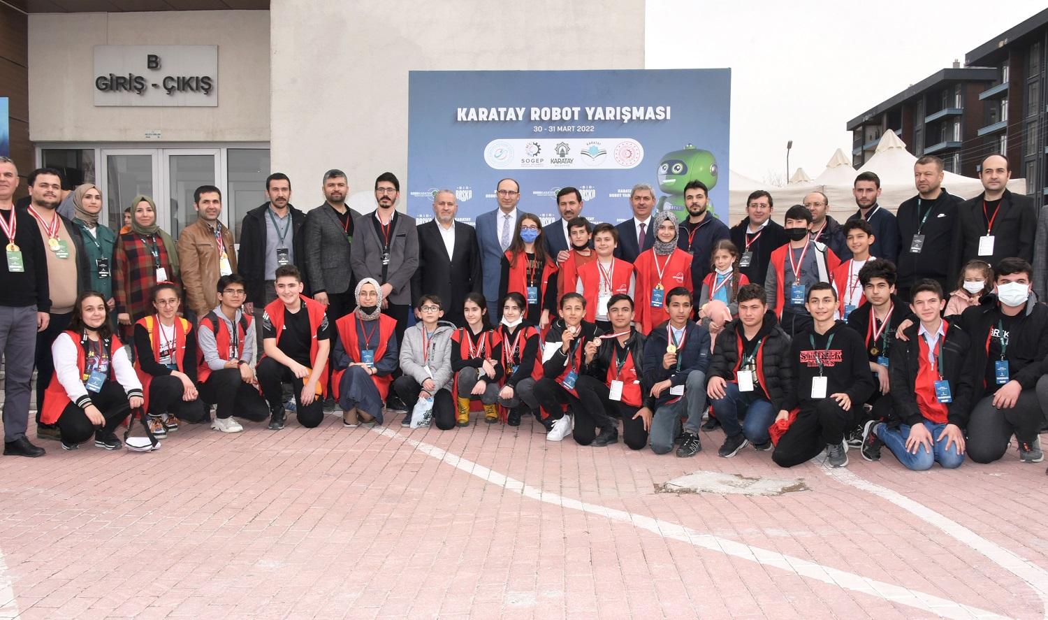 KARATAY ROBOT YARIŞMASI TAMAMLANDI