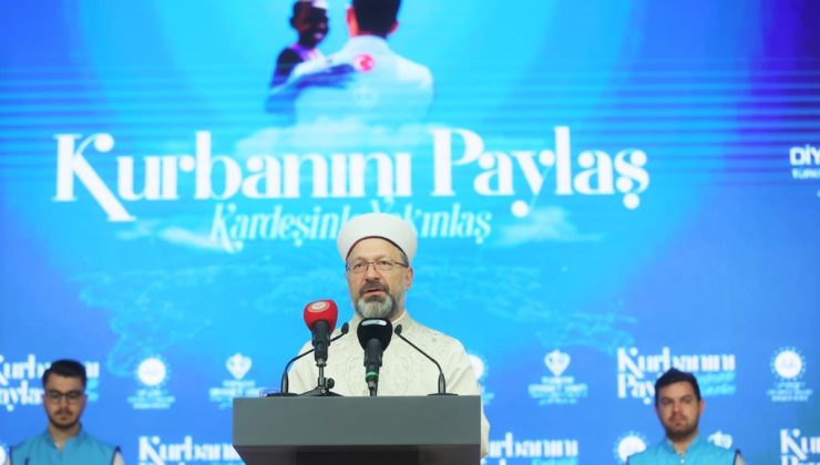 DİYANET İŞLERİ BAŞKANI ERBAŞ, 2022 YILI VEKÂLET YOLUYLA KURBAN KESİM BEDELLERİNİ AÇIKLADI 1 DİYANET İŞLERİ BAŞKANI ERBAŞ, 2022 YILI VEKÂLET YOLUYLA KURBAN KESİM BEDELLERİNİ AÇIKLADI