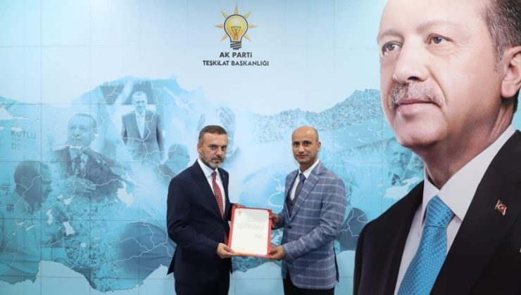 Ak Parti Çumra İlçe Başkanı Ebubekir Çam oldu