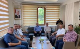 TÜRK DİYANET VAKIF-SEN KONYA ŞUBESİ VE TÜRK YEREL HİZMET-SEN  ŞUBELERİNDEN ÇUMRA BELEDİYE BAŞKANLIĞI VE MÜFTÜLÜĞE ZİYARET