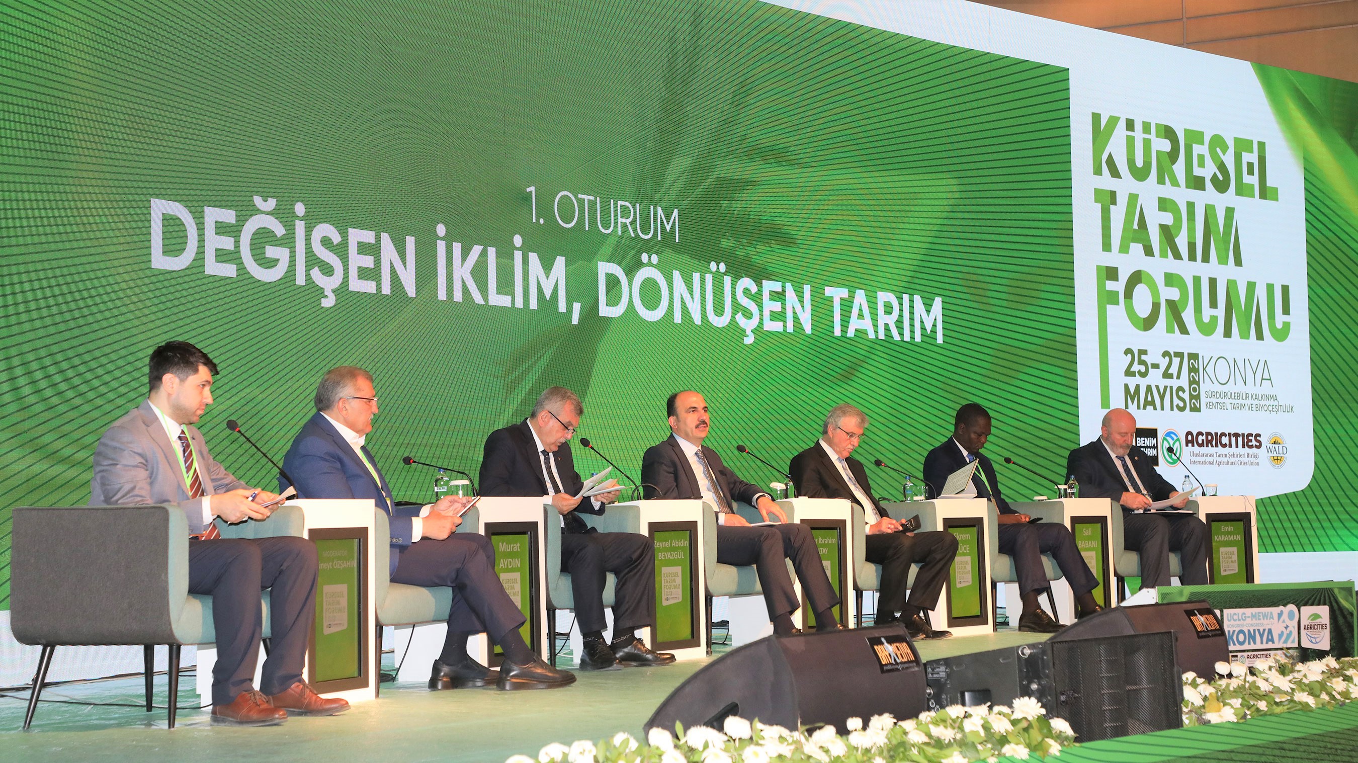 Konya Büyükşehir Belediye Başkanı Uğur İbrahim Altay: “KONYA’NIN ÜRETİMİNİ SÜRDÜRMESİ DÜNYA ADINA  ÖNEMLİ BİR SORUMLULUK”