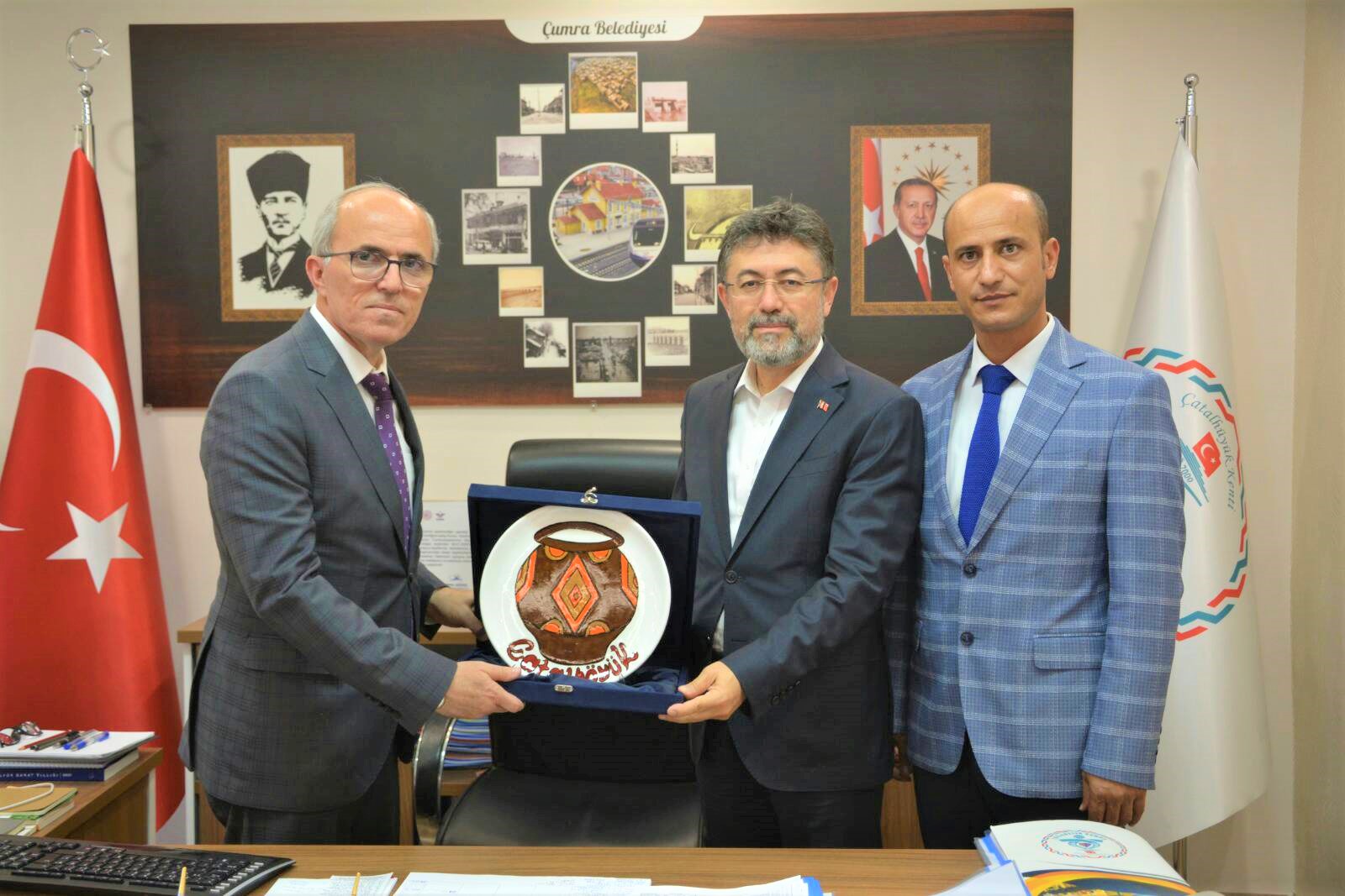 BAKAN YARDIMCISI İBRAHİM YUMAKLI’DAN  ÇUMRA’YA ZİYARET