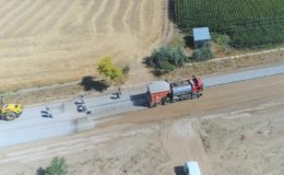 ARIKÖREN – ORTAOBA YOLUNDA ASFALT ÇALIŞMALARI