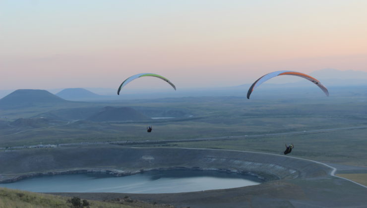 KARAPINAR’DA GÜN BATIMI