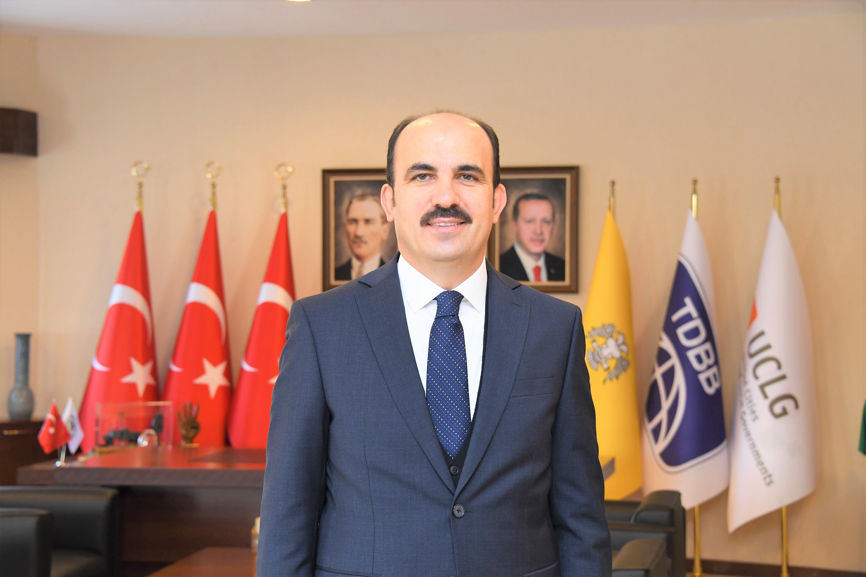 BÜYÜKŞEHİR BELEDİYE BAŞKANI  ALTAY’DAN İTFAİYE HAFTASI MESAJI