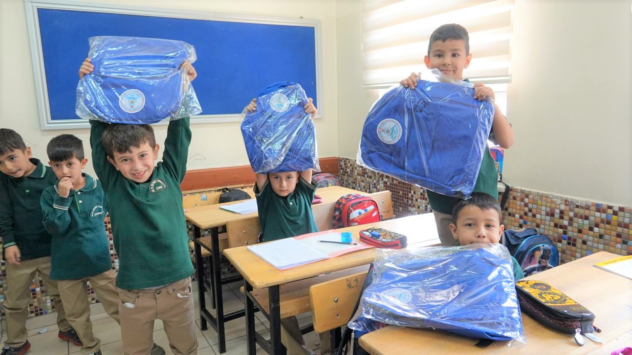 OKUL ÇANTALARI ÇUMRA  BELEDİYESİNDEN
