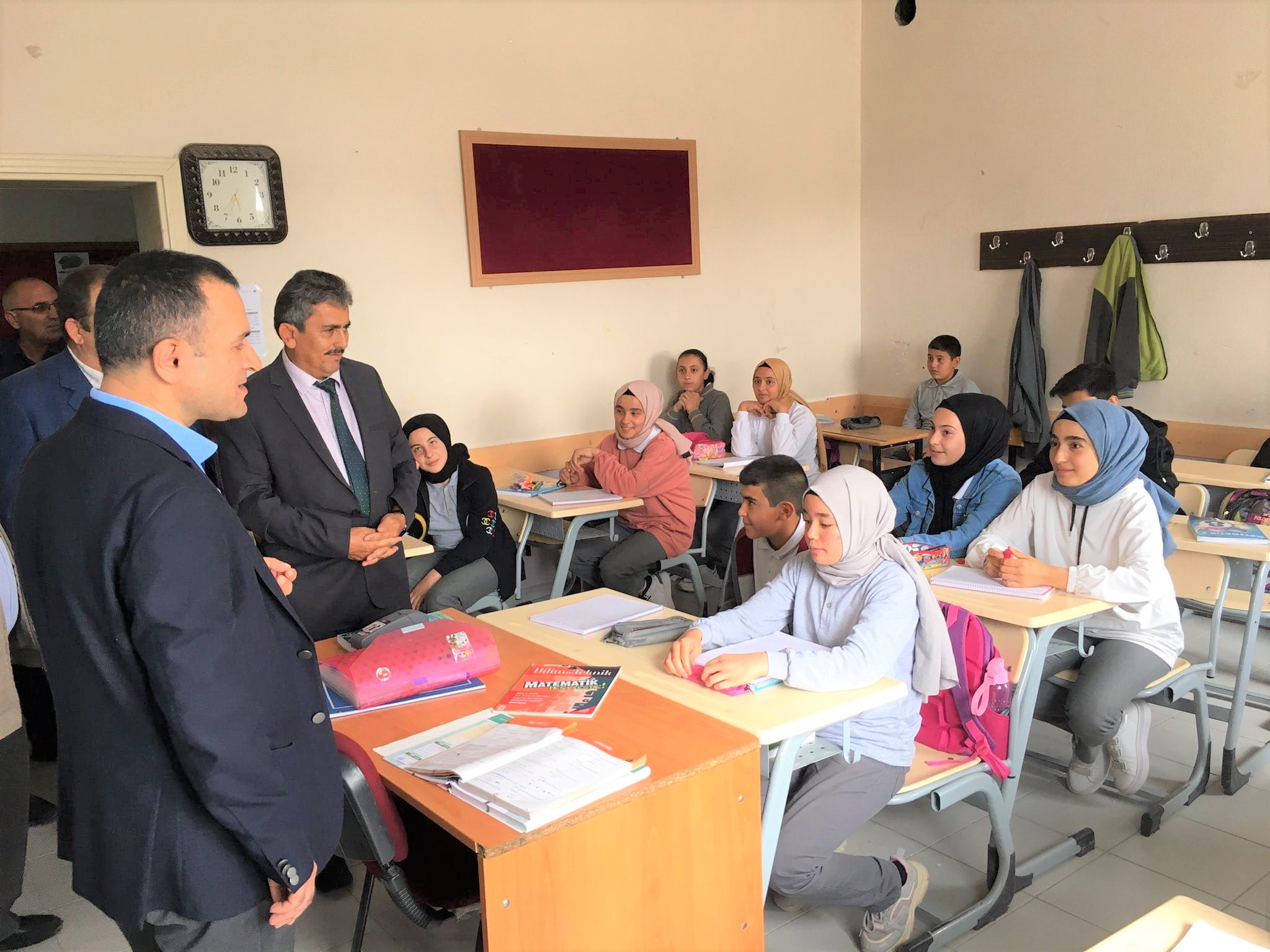 OKULLARA DÖNEMİN İLK ZİYARETİ GERÇEKLEŞTİ