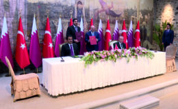 TÜRKİYE İLE KATAR ARASINDA 11 ANLAŞMA İMZALANDI