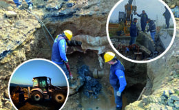 HATAY`DA SU ŞEBEKESiNE KONYA EKiPLERi HAYAT VERDi