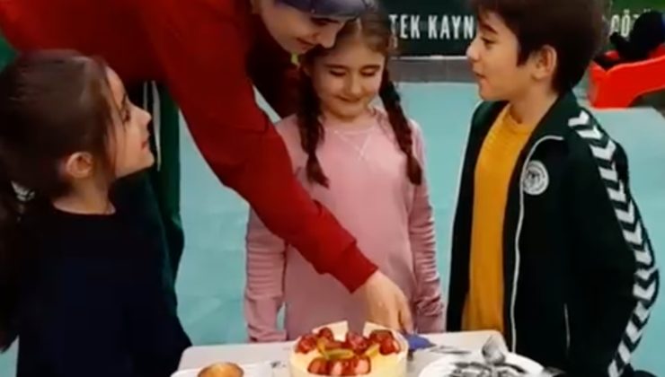 KONYASPOR’DAN DEPREMZEDE ÇOCUK İÇİN SÜRPRİZ DOĞUM GÜNÜ KUTLAMASI