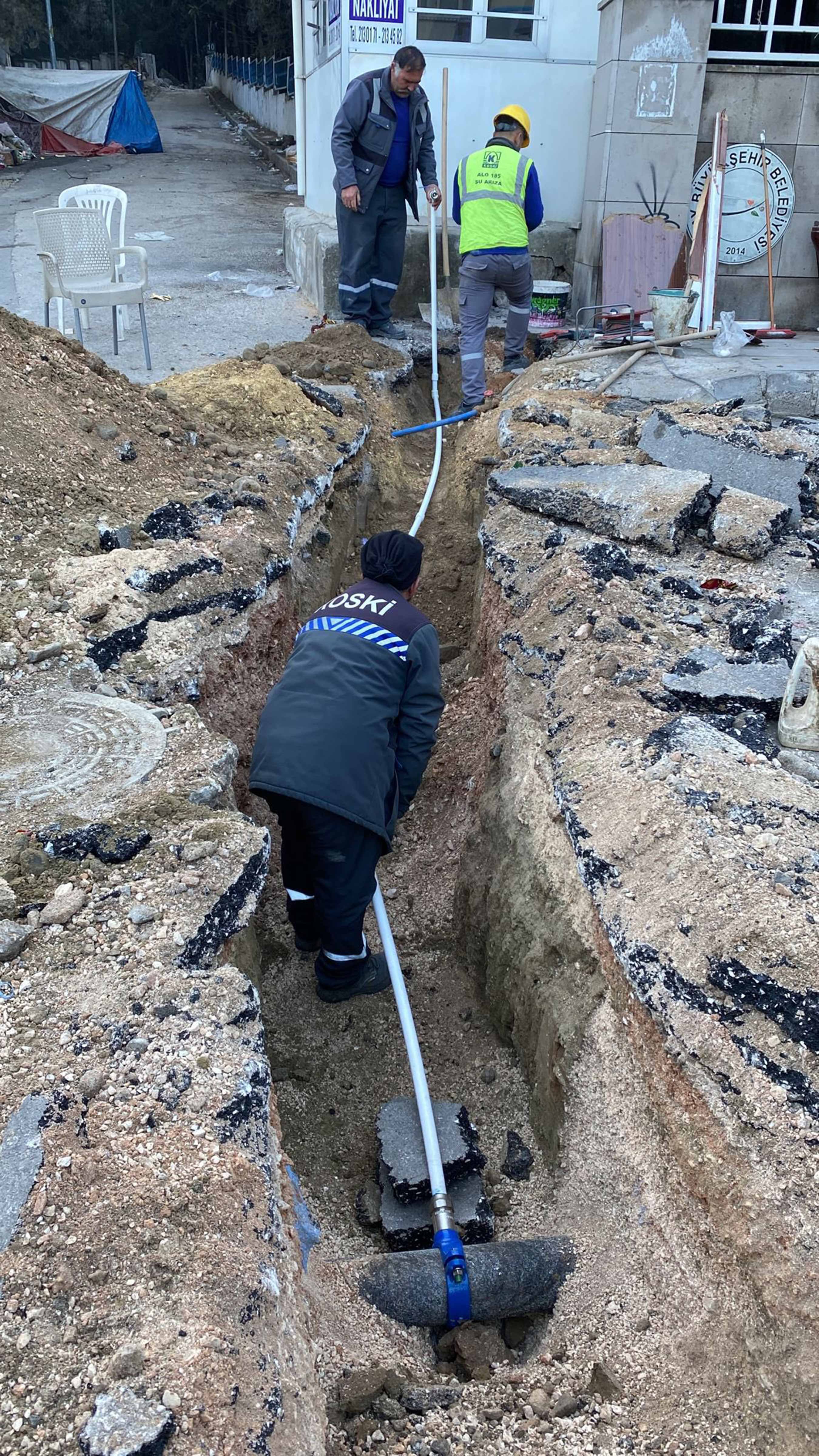 KONYA BÜYÜKŞEHİR HATAY`A  SOKAK ÇEŞMELERİ YAPIYOR