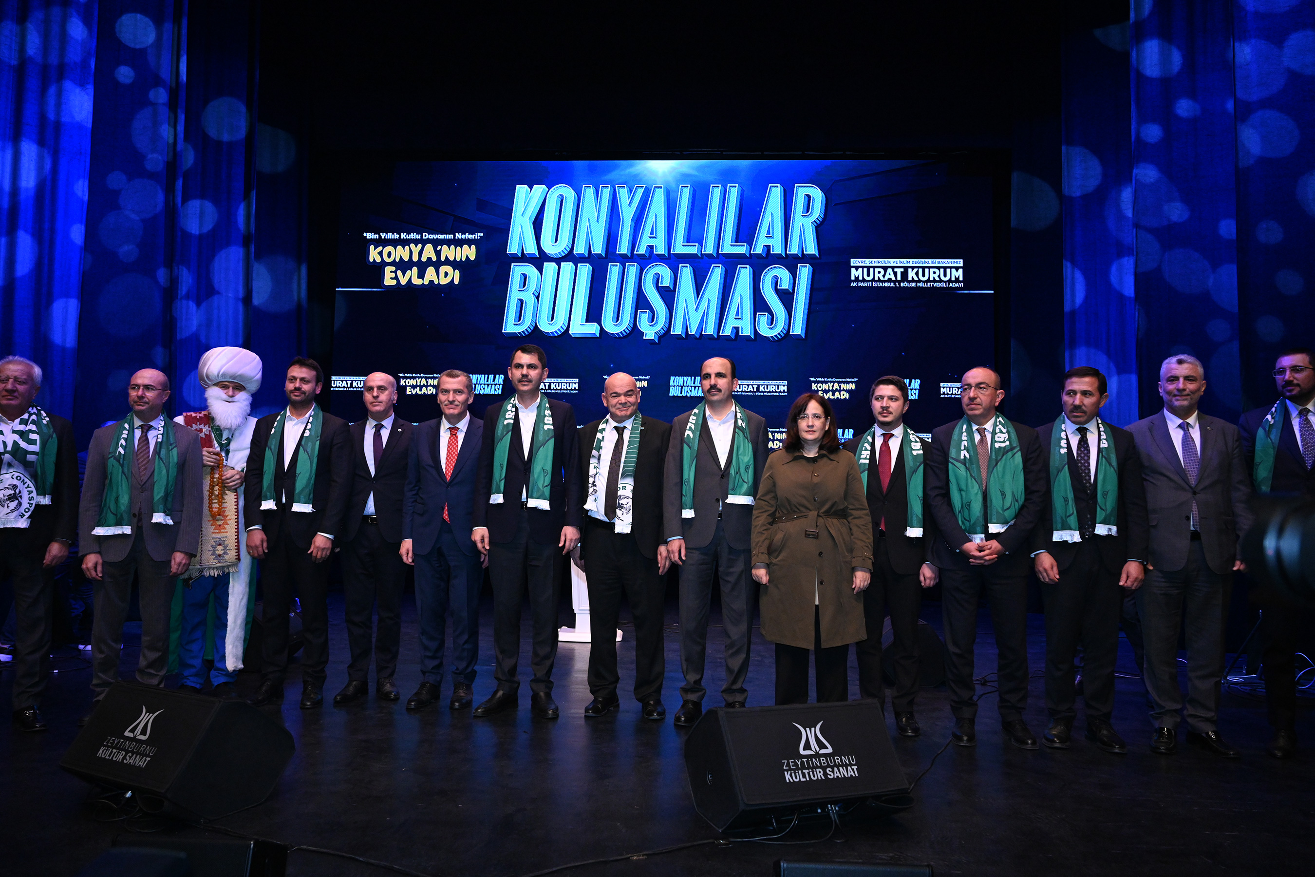 BAKAN KURUM İSTANBUL’DA KONYALILARLA BULUŞTU