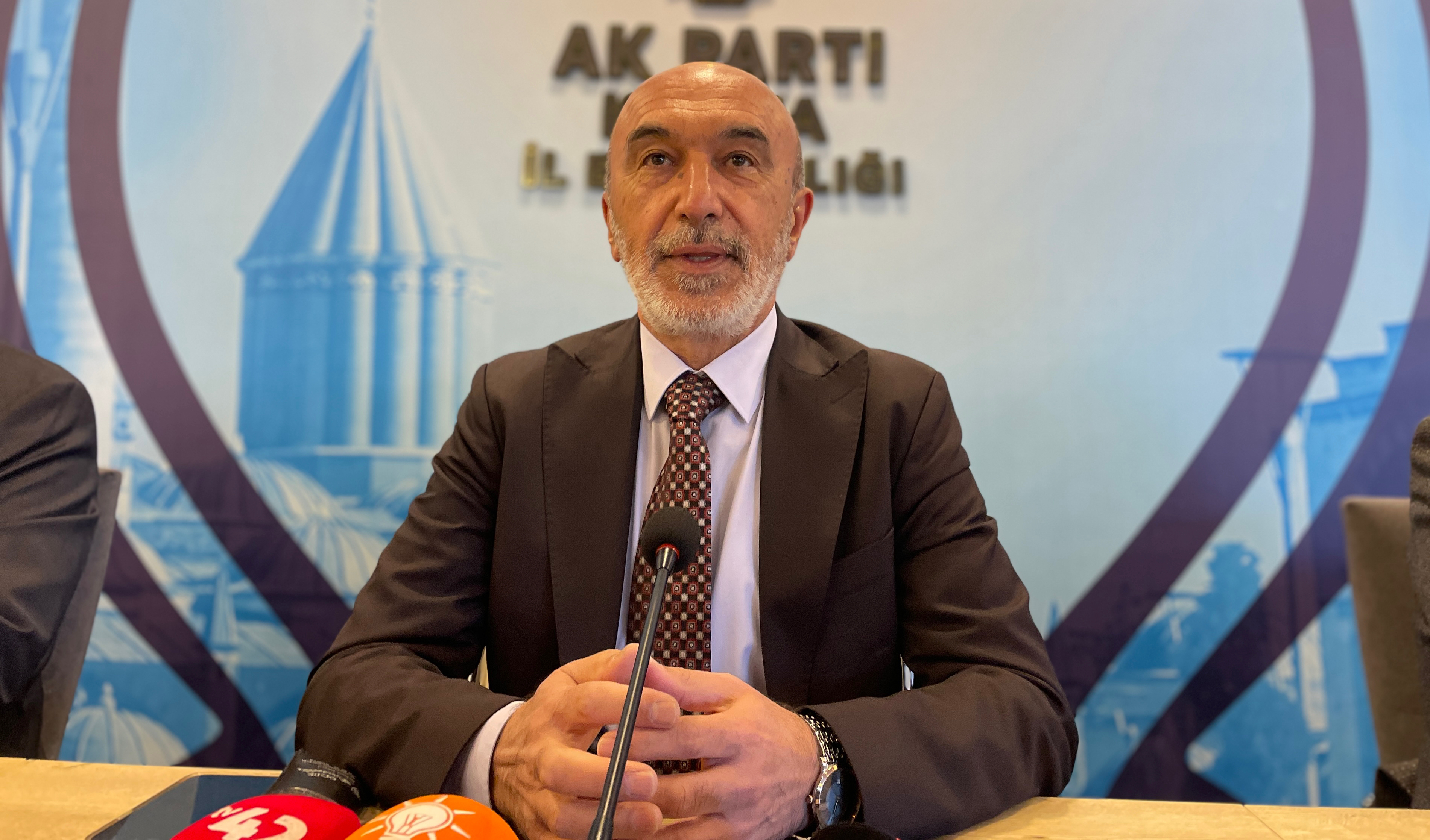 AK PARTİ KONYA İL BAŞKANI ANGI, GÜNDEMİ DEĞERLENDİRDİ