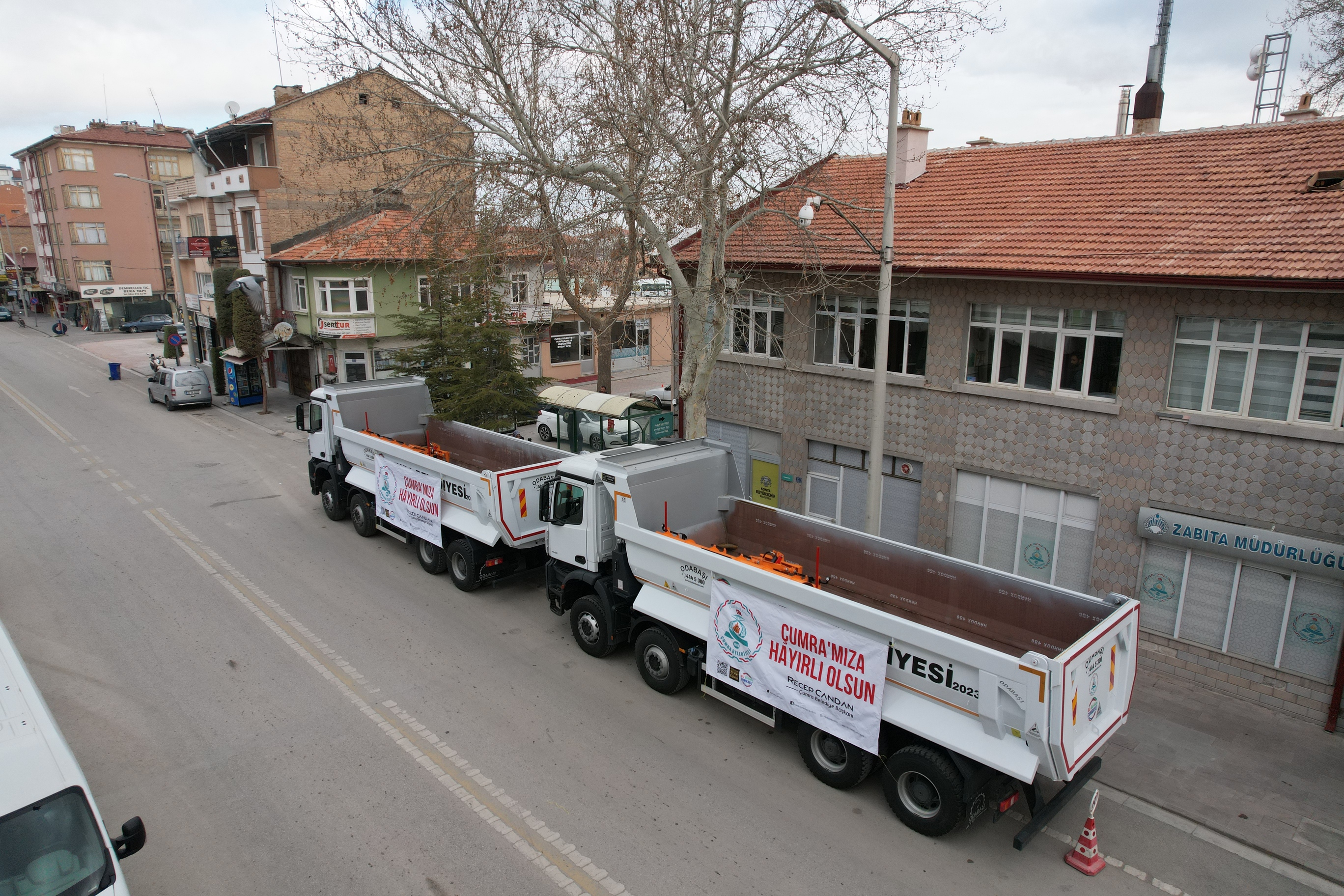 ÇUMRA BELEDİYESİ ARAÇ FİLOSUNU BÜYÜTMEYE DEVAM EDİYOR