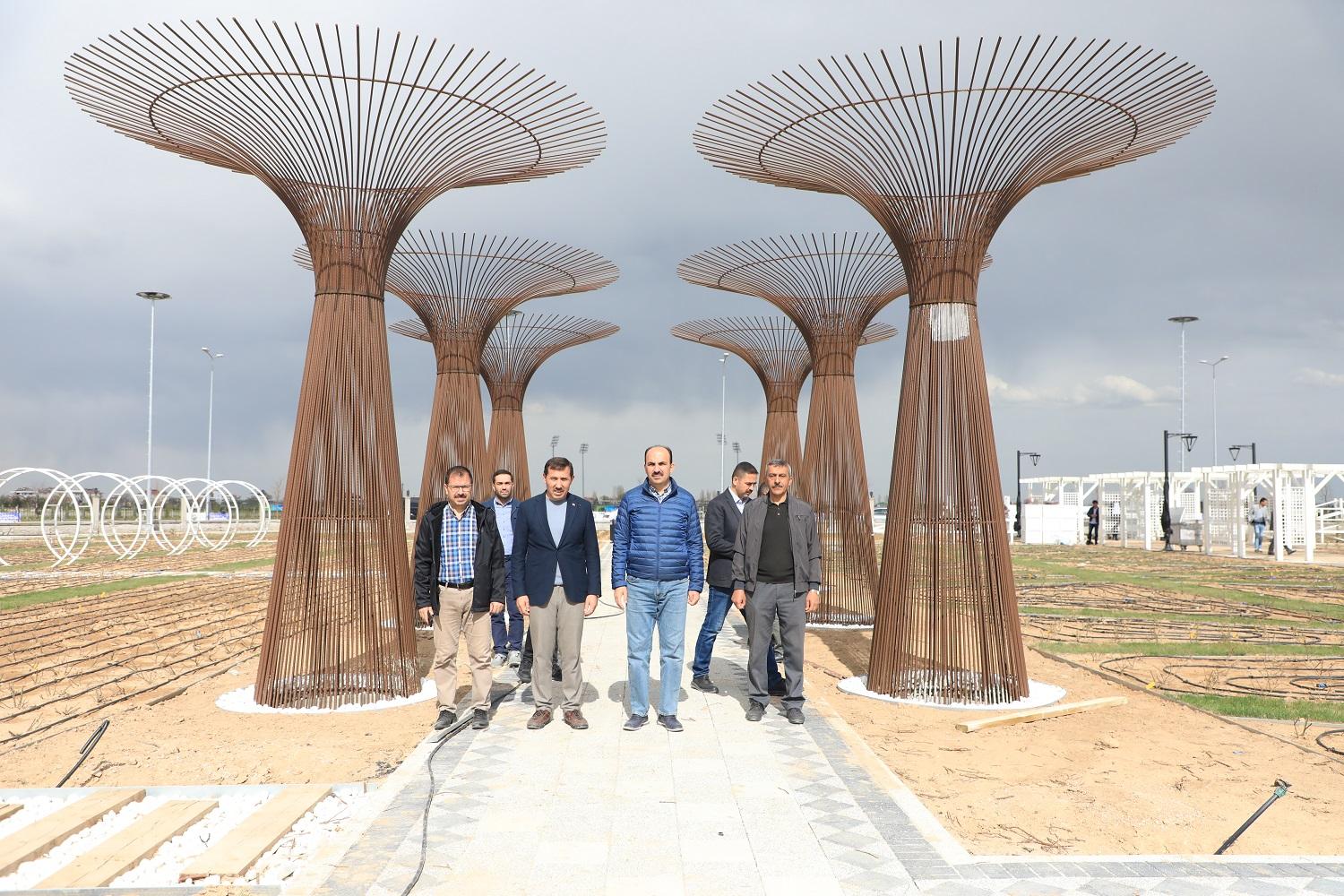 KONYA’NIN GÜZELLİĞİNE GÜZELLİK KATACAK PROJEDE SONA DOĞRU