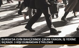 Bursa’da Geri Dönüşüm Malzemelerinin Tutuşmasıyla Çıkan Yangın Oto Tamirhanesine Sıçradı