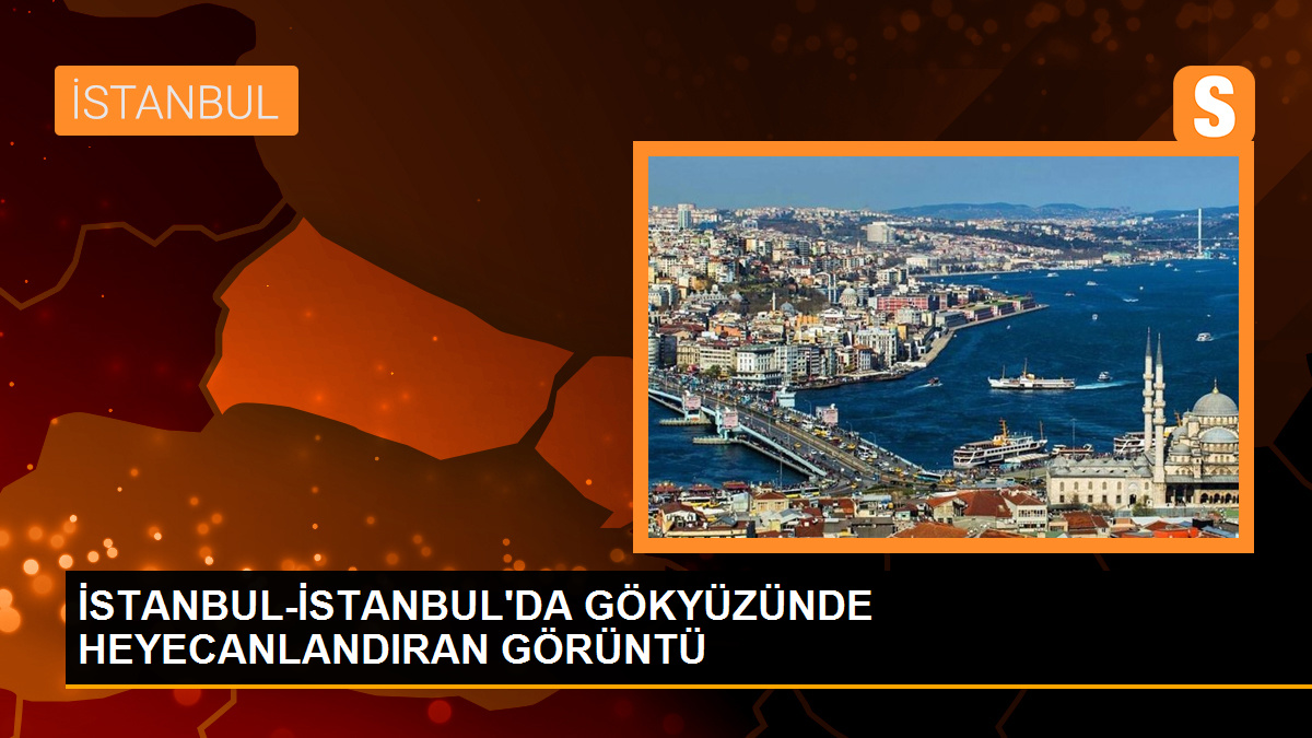 İstanbul'da Gökyüzünde Parlak Cisim Görüldü