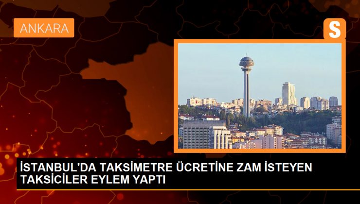 İstanbul'da Taksiciler Zam Talebiyle Eylem Yaptı 1 İstanbul’da Taksiciler Zam Talebiyle Eylem Yaptı