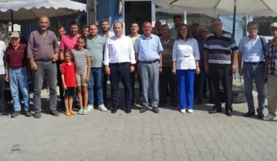 Tekirdağ Tarım ve Orman Müdürü çiftçilerle buluştu