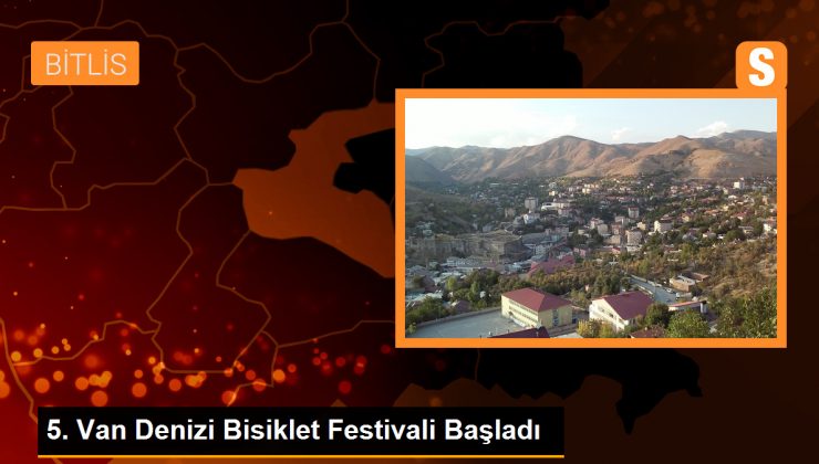 5. Van Denizi Bisiklet Festivali Başladı