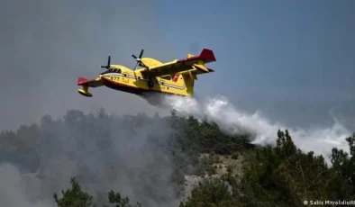 AB, yangın söndürme filosunun yarısını Yunanistan’a gönderdi
