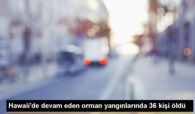 ABD’nin Hawaii eyaletindeki yangınlarda 36 kişi hayatını kaybetti