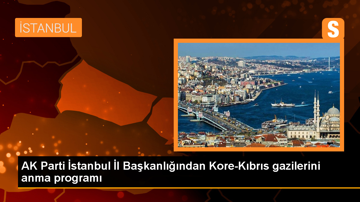 AK Parti İstanbul İl Başkanlığından Kore-Kıbrıs gazilerini anma programı